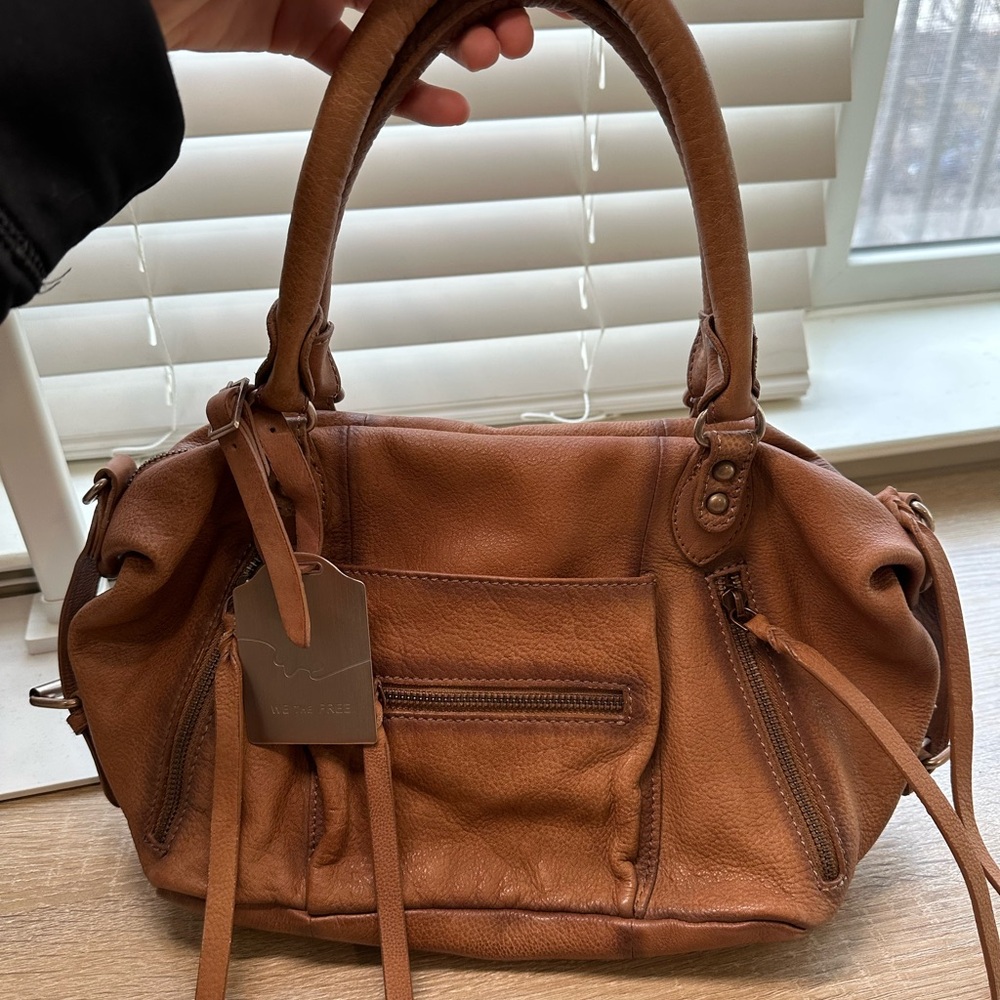 Brown Leather Handbag